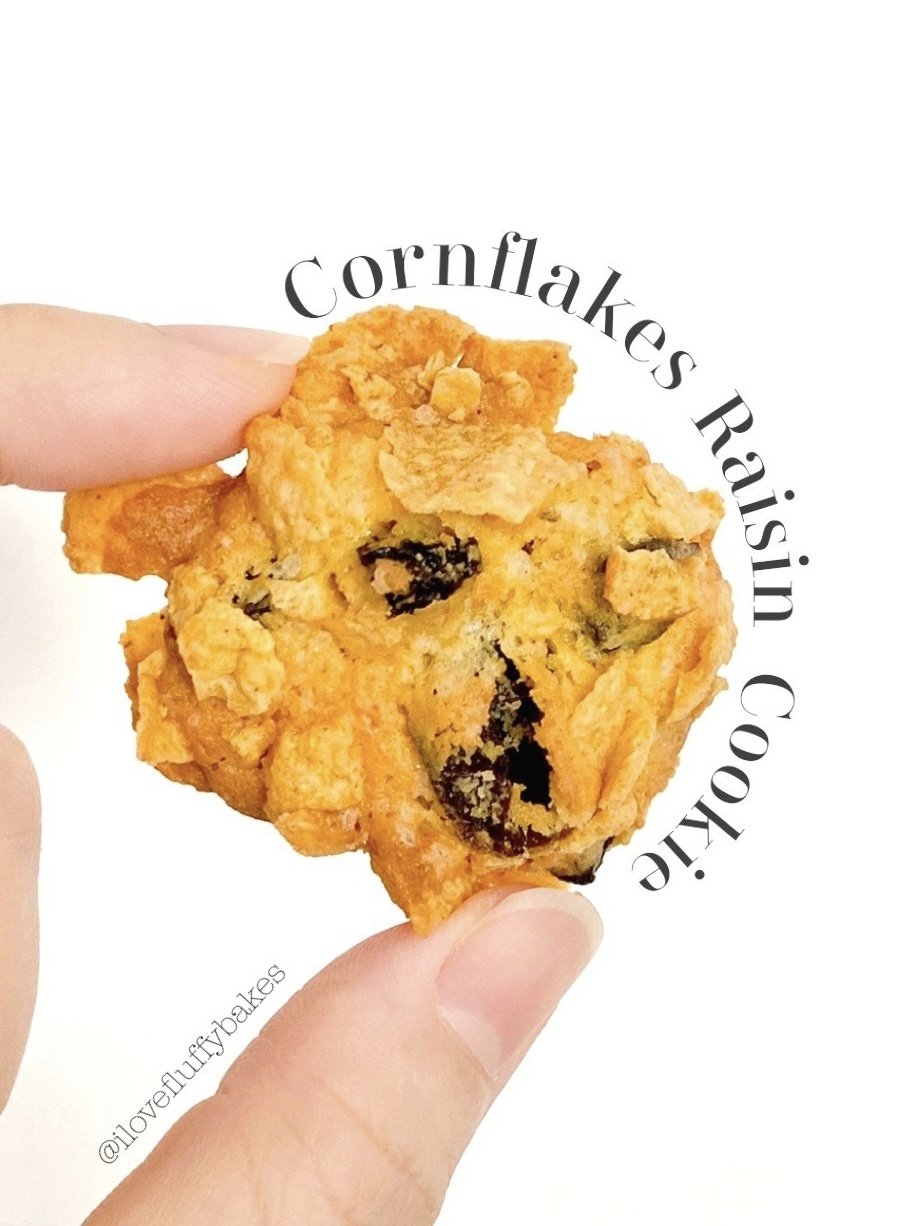 Cornflakes Raisin Cookie