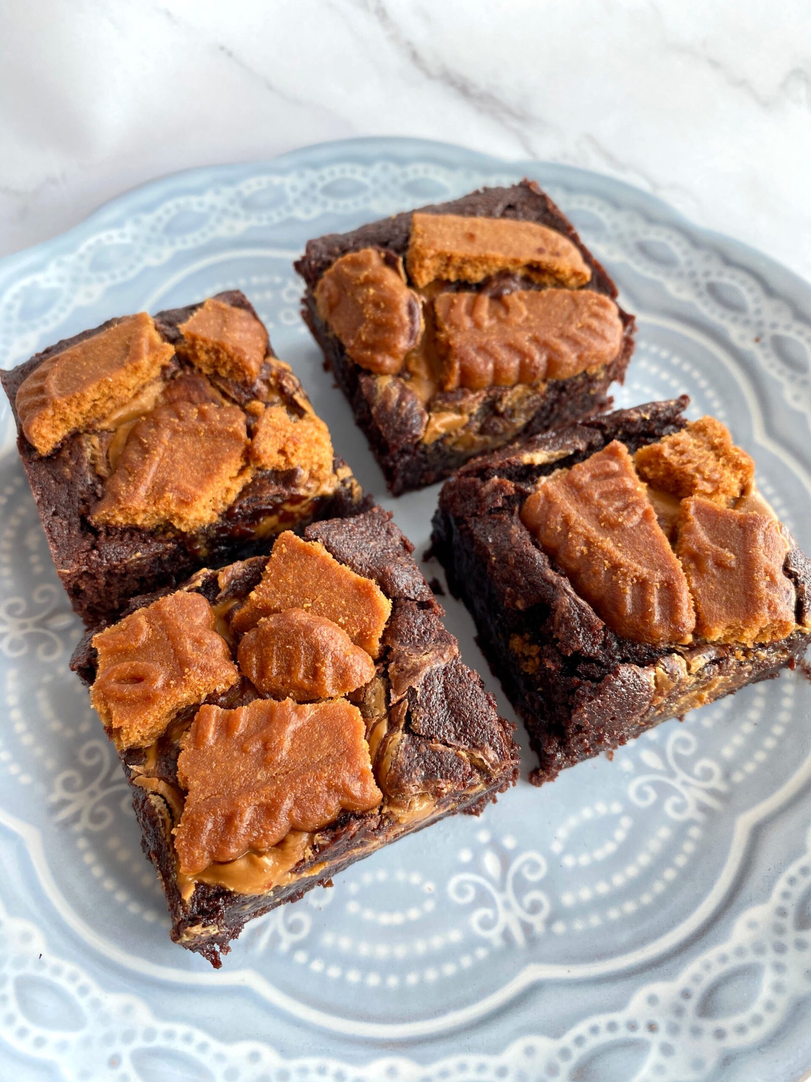 Lotus Biscoff Brownie